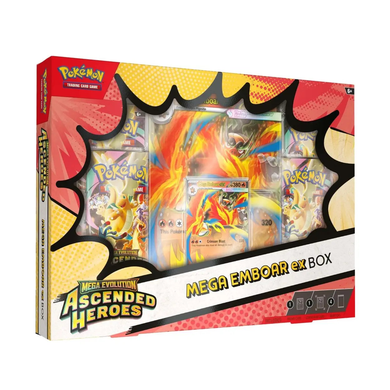 Ascended Heroes Mega Emboar ex Box