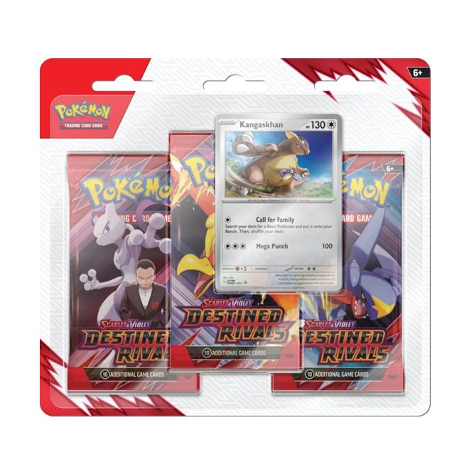 Pokemon Destined Rivals 3 Pack Blister Kangaskhan