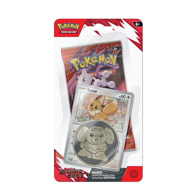 Pokemon Destined Rivals Checklane Blister Eevee