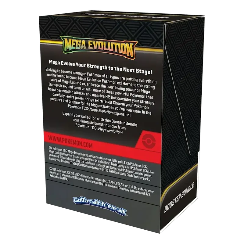 Pokemon Mega Evolution Booster Bundle