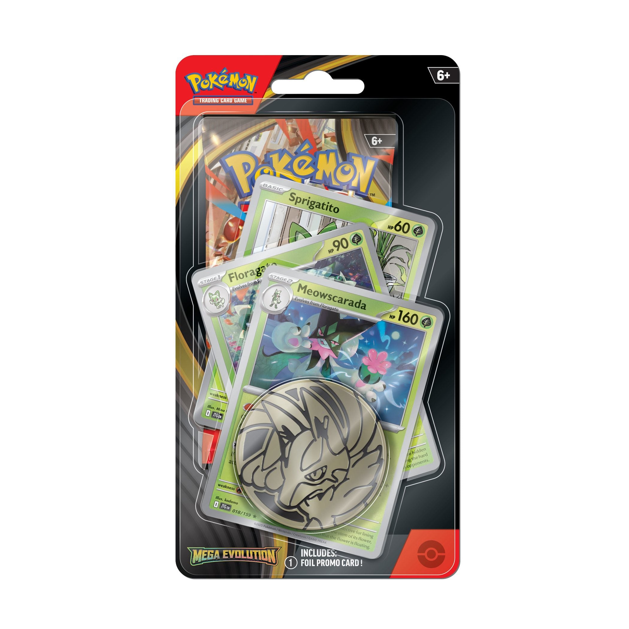 Pokemon Mega Evolution Premium Checklane Blister Meowscarada