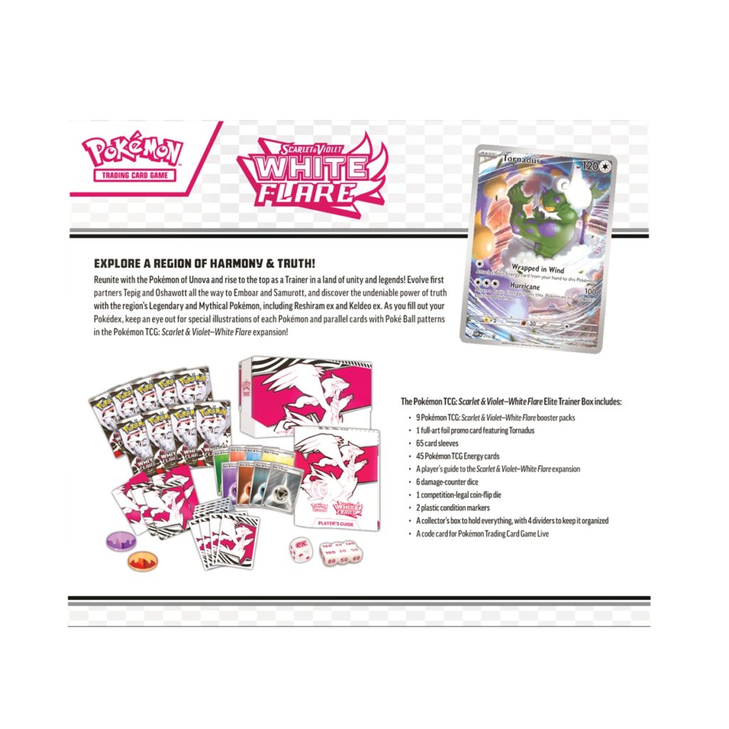 Pokemon White Flare Elite Trainer Box