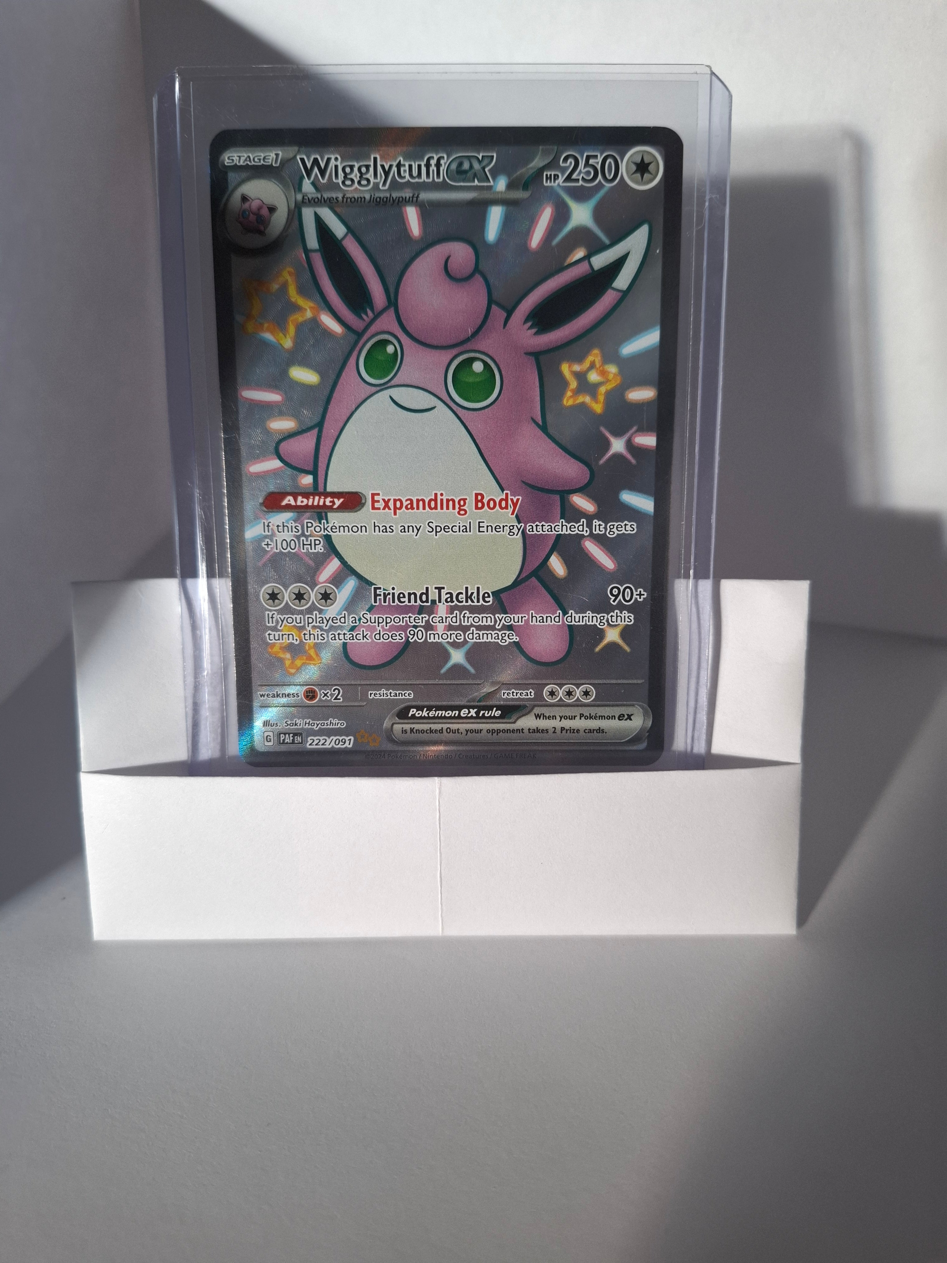 Paldean fates Wigglytuff full art
